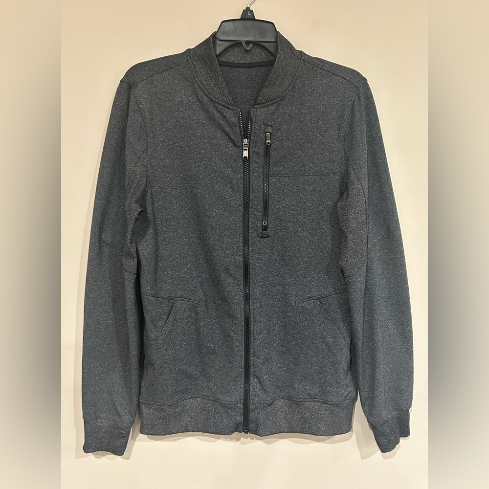 lululemon athletica Charcoal Zip Up Jacket